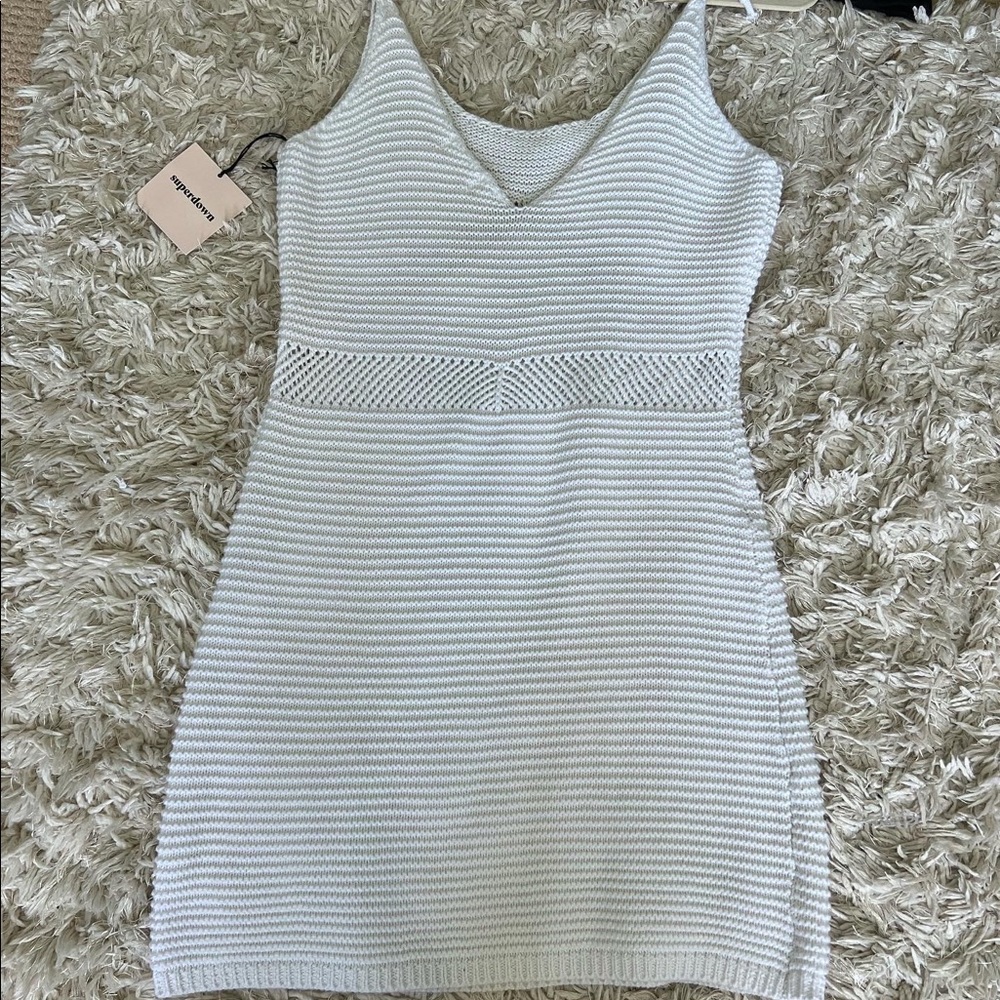 NWT superdown crochet dress